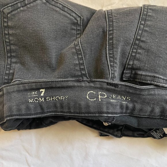 CP Mom Short Jeans - Black - Picture 3 of 3
